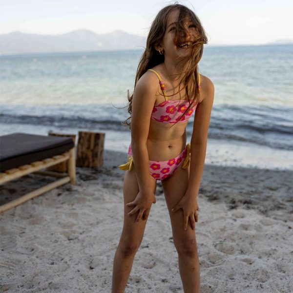 Kостими за капење со UV заштита- женски Scallop bikini set (Miela kids) - Image 4